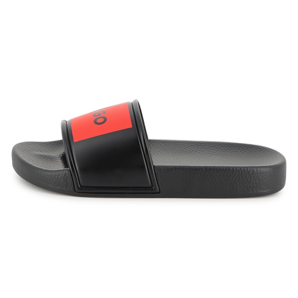 Claquettes black, HUGO KIDSWEAR