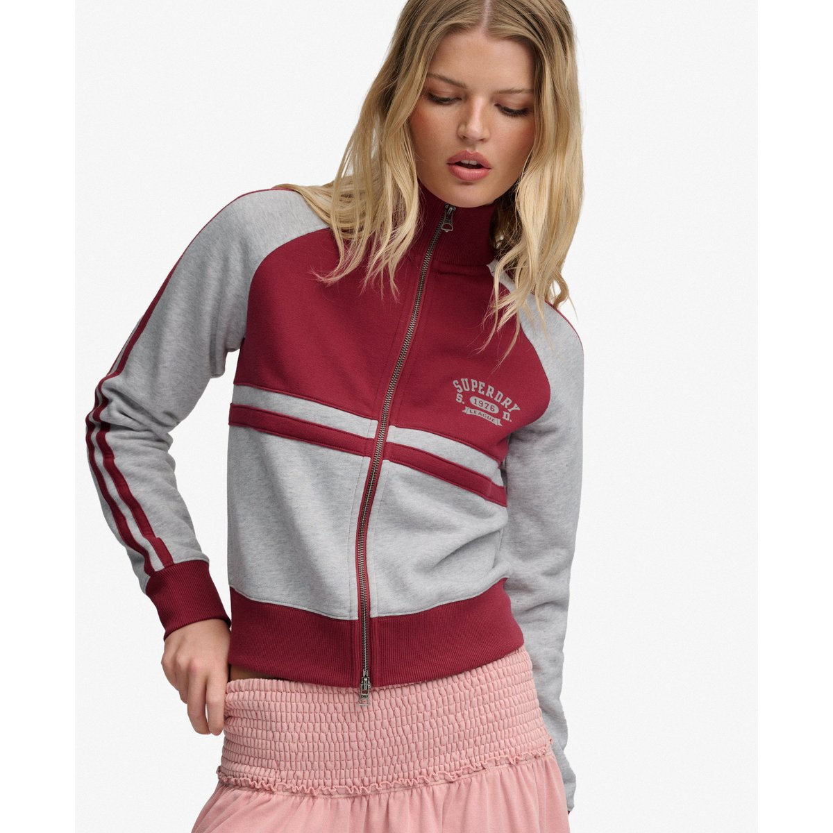 Veste de Survêtement Cult Coupe Décontractée rouge, SUPERDRY