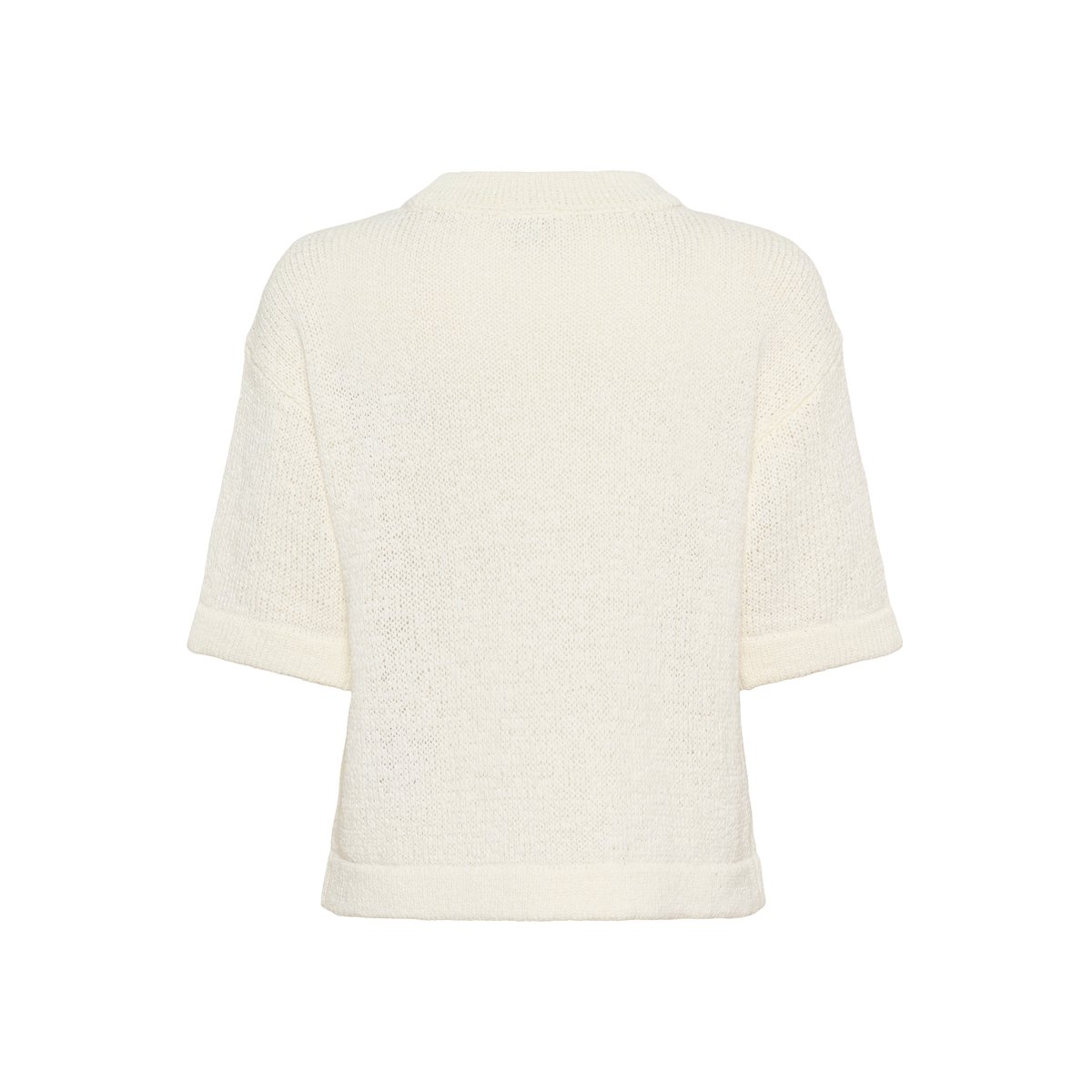 Pullover tricoté blanc, KAFFE