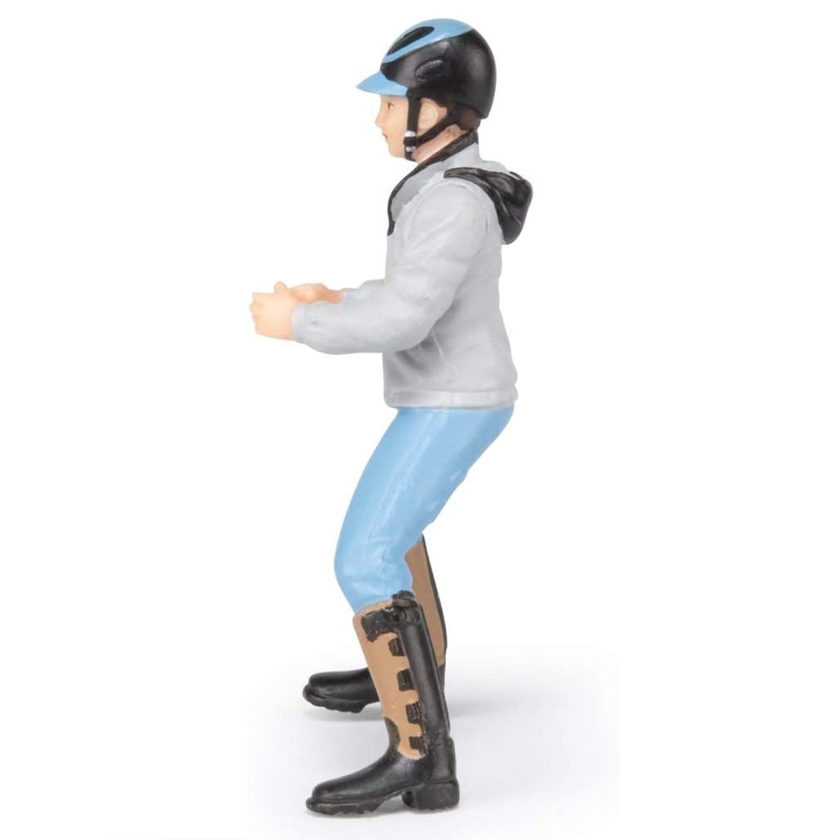Figurine Jeune cavalier bleu, PAPO