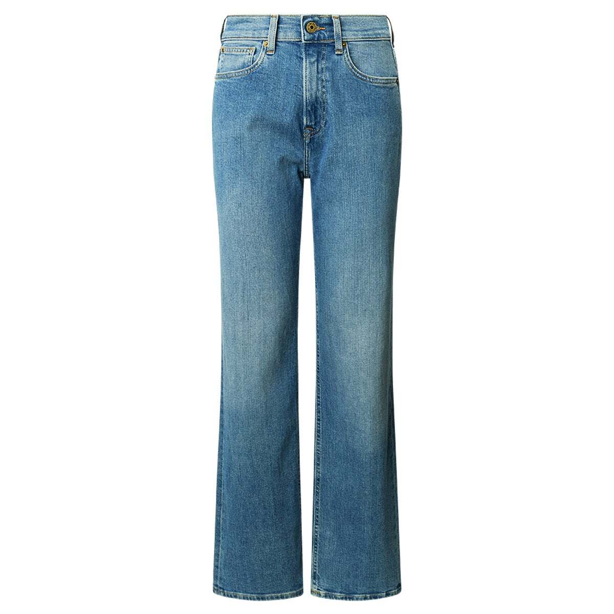 Jean Coupe Regular, Taille Haute - Robyn vintage light blue, PEPE JEANS