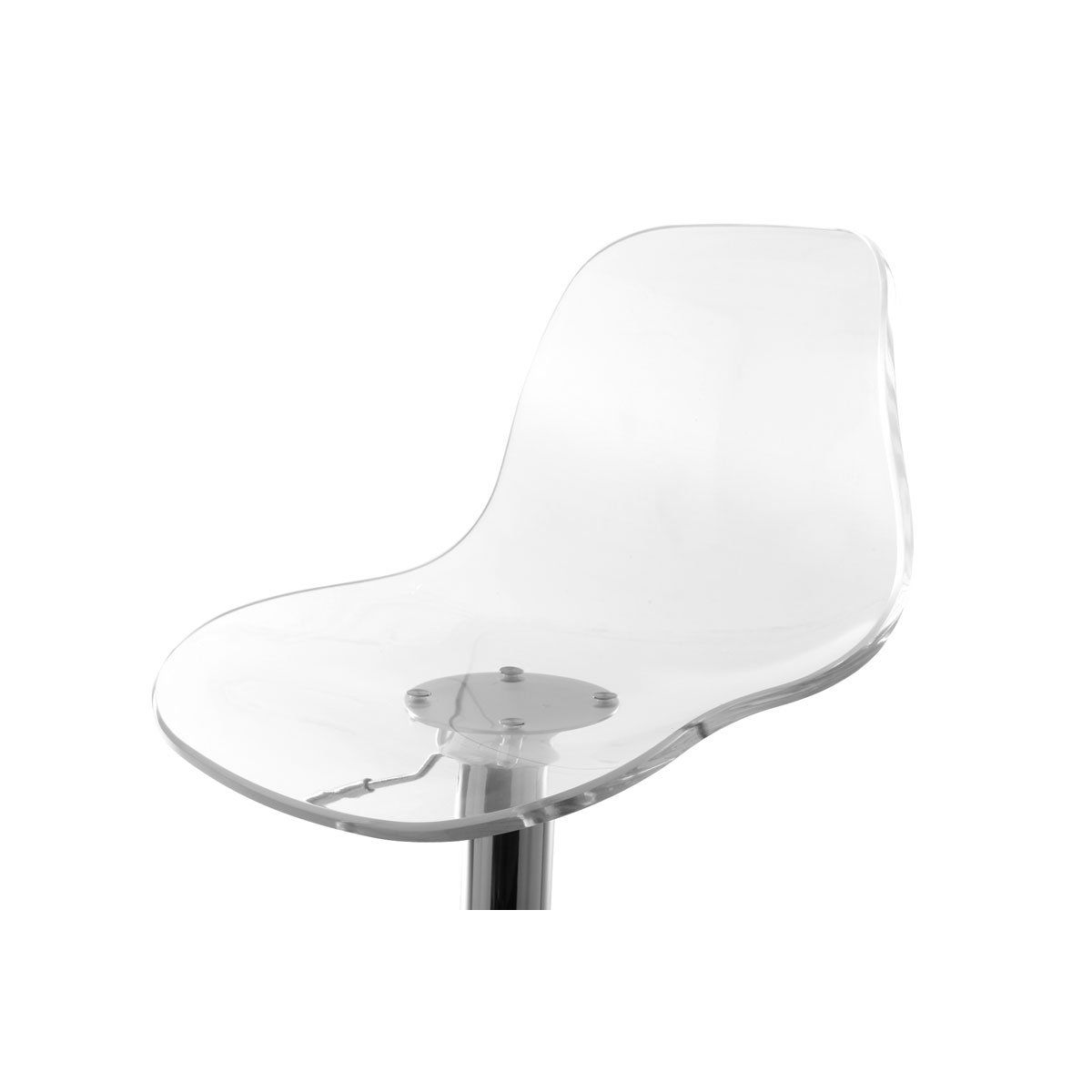 Tabouret de bar transparent GALILEO transparent, MILIBOO