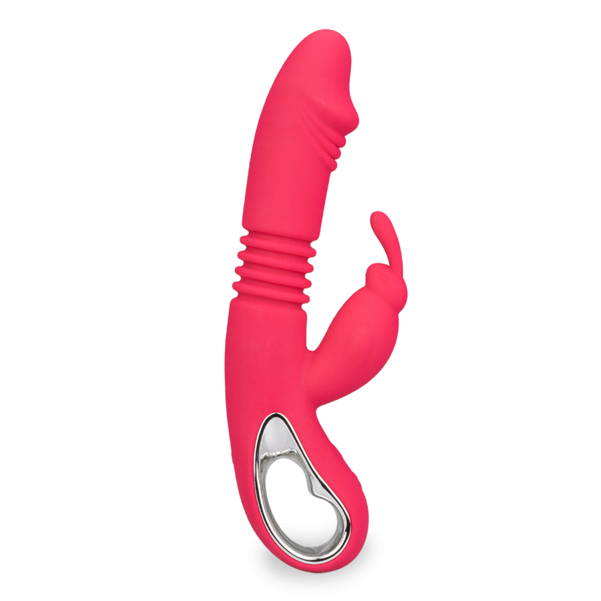 Vibromasseur puissant rabbit va-et-vient chauffant Dreamer rose, LOVE AND VIBES