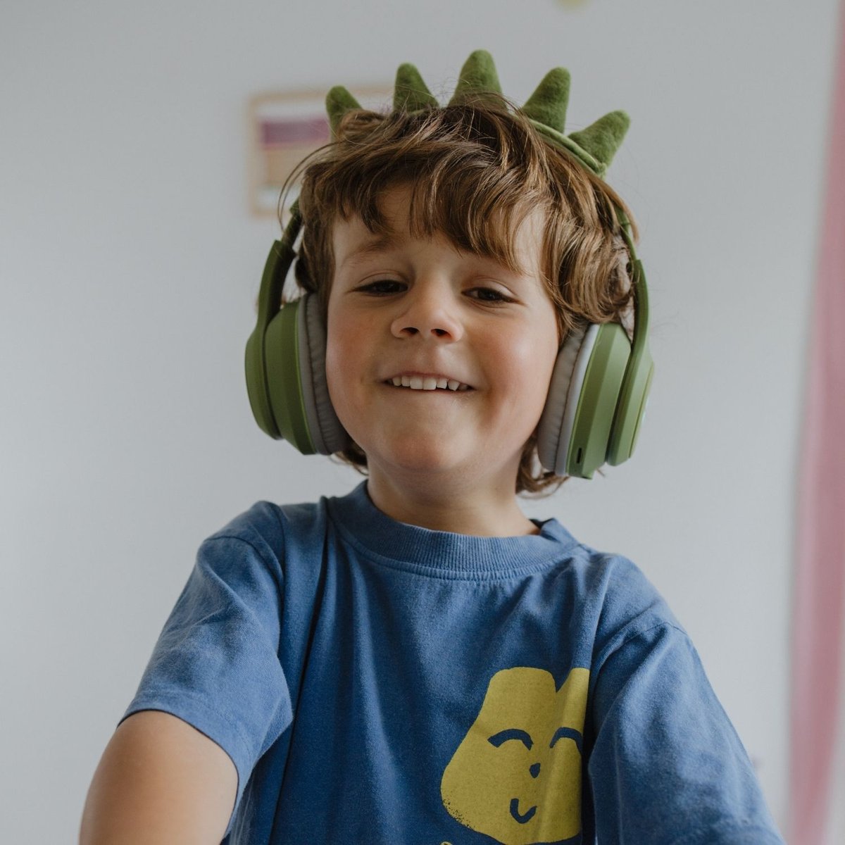 Casque Audio vert, KIDYWOLF