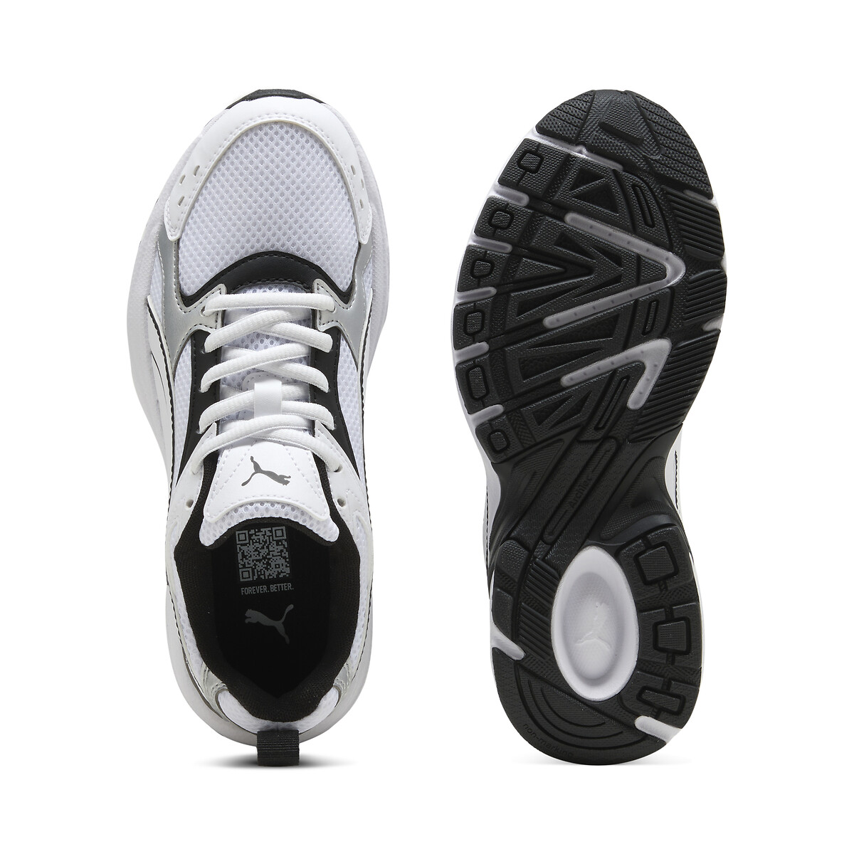 Baskets Milenio LT blanc/noir, PUMA