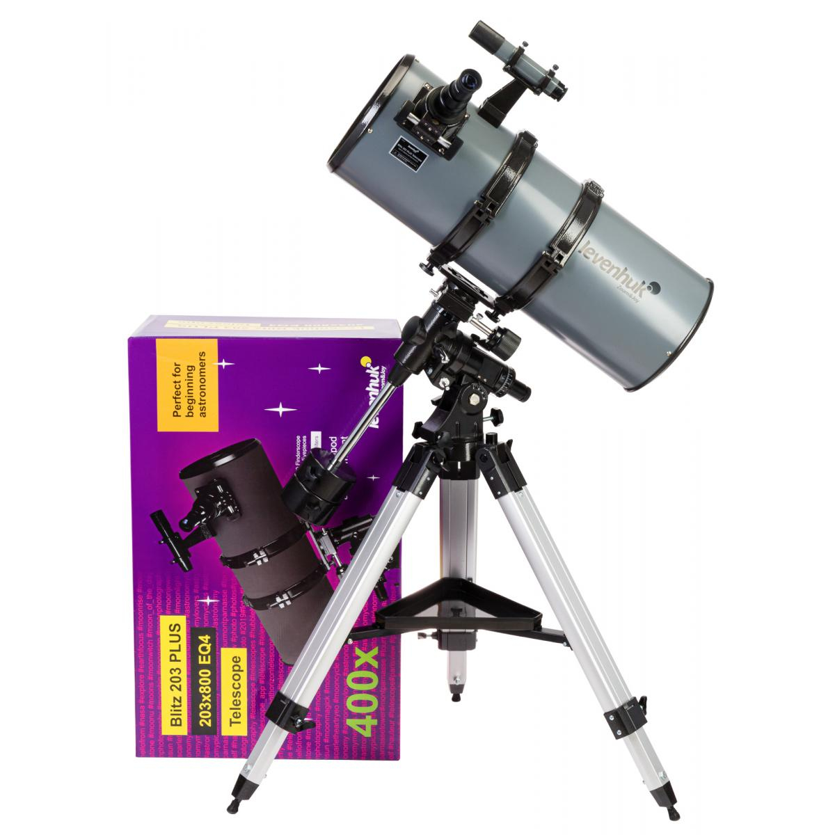 Télescope Blitz 203 Plus couleur unique, LEVENHUK