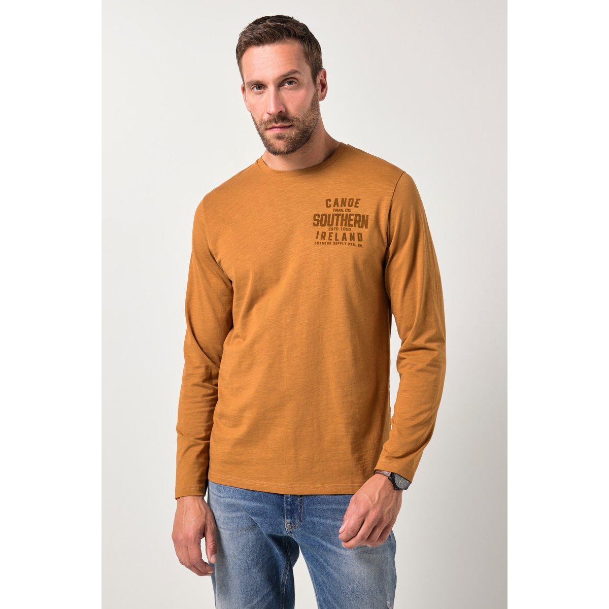 T-shirt, manches longues cannelle, JP1880