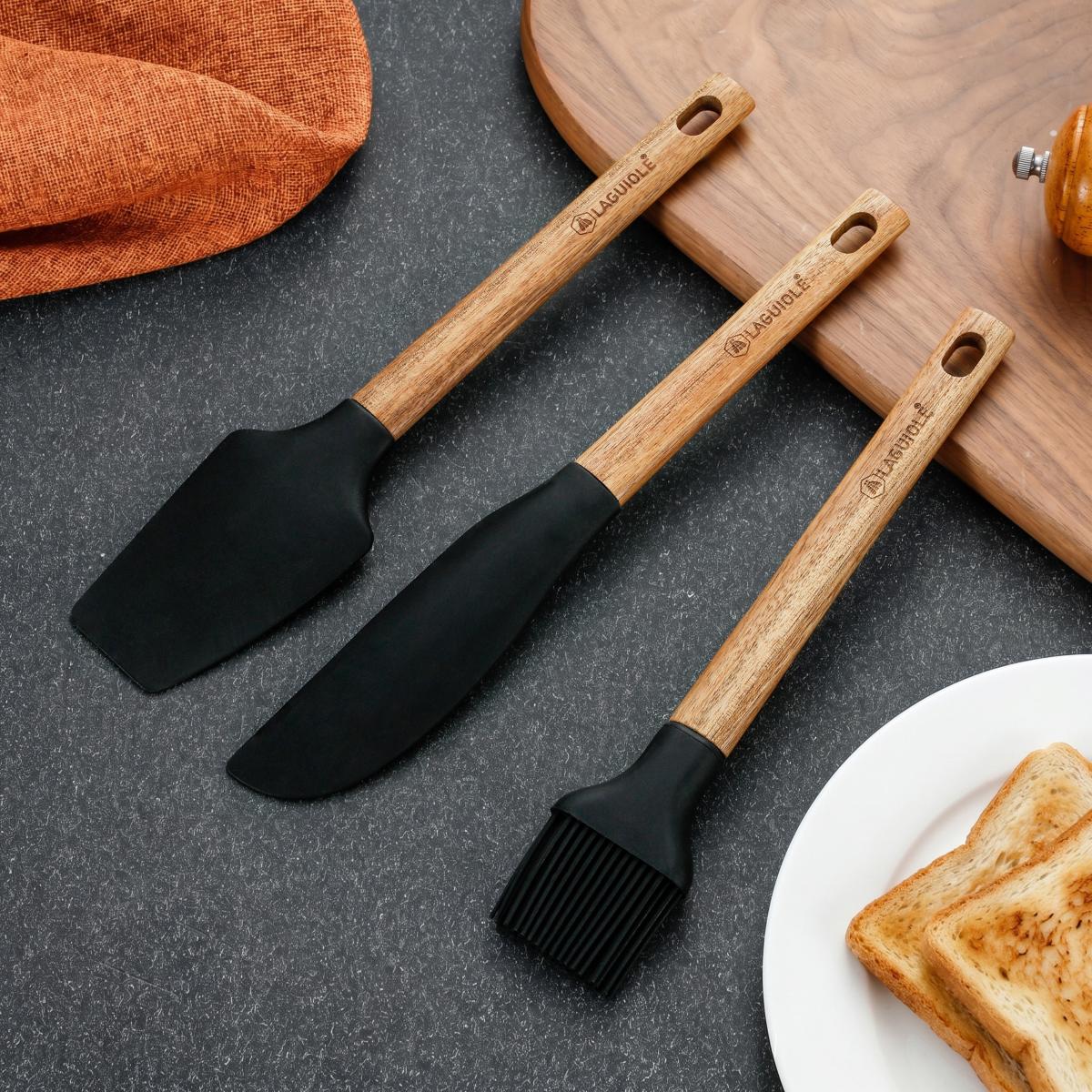 Set de 3 ustensiles de pâtisserie - "Sève" couleur unique, LAGUIOLE CUISSON