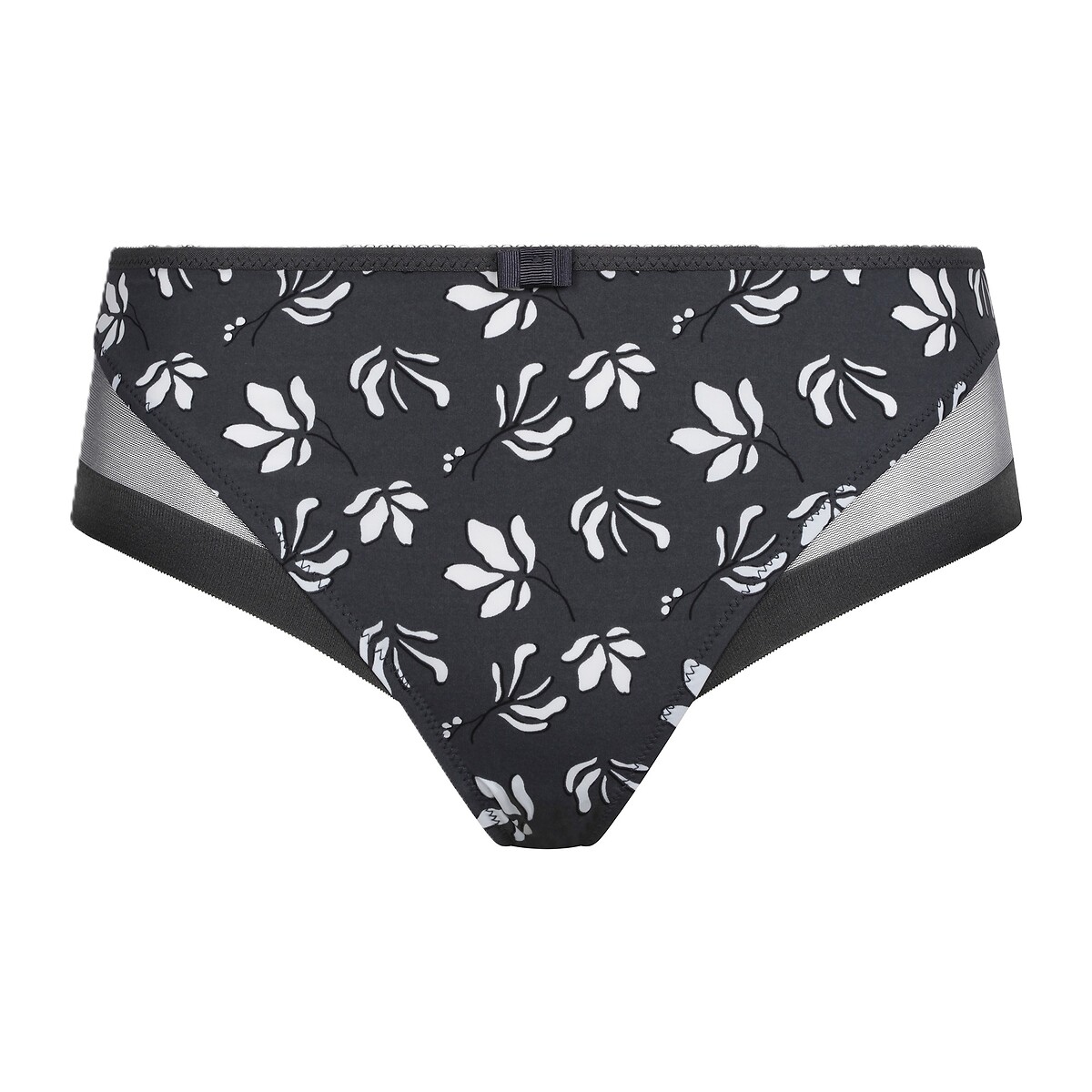Slip Generous imprimé feuilles, DIM