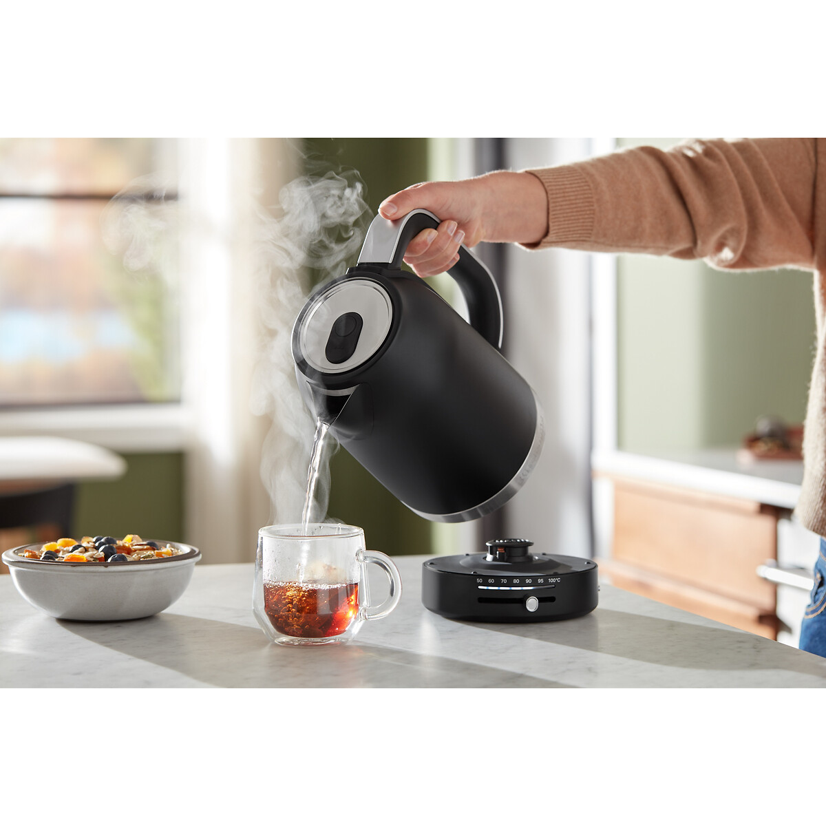 Bouilloire électrique 1,7L 5KEK1701EBM noir mat, KITCHENAID
