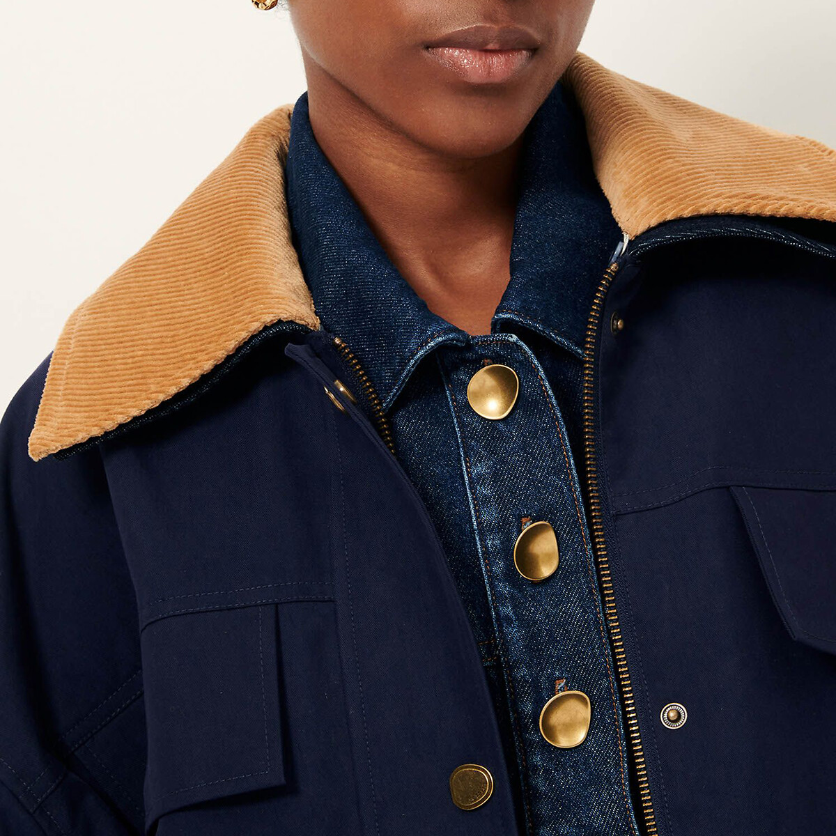 Veste style utilitaire, HUGUES bleu encre, SESSUN