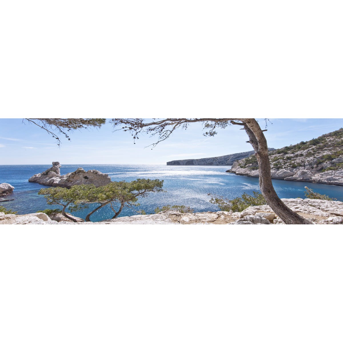 Tableau Mural Calanque Sugiton MER tableaux sur toile-bleu, CEANOTHE