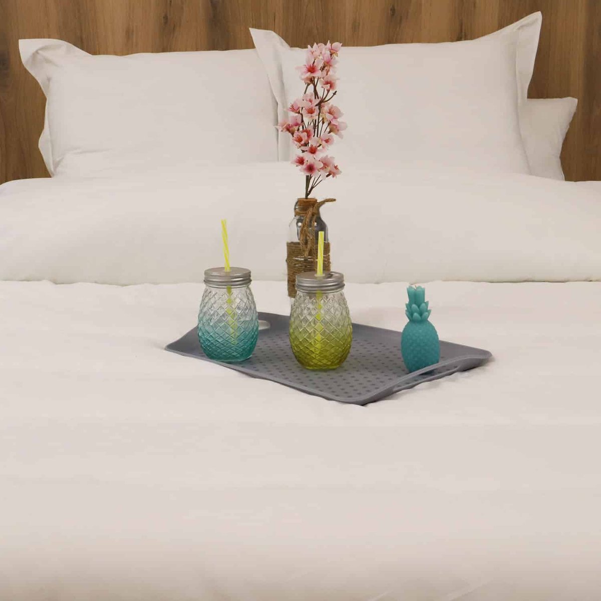Couette été légère 250gr OLYMPE blanc, LINANDELLE