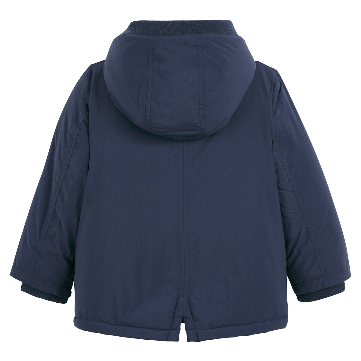 Parka chaude à capuche, doublée sherpa bleu marine, LA REDOUTE COLLECTIONS
