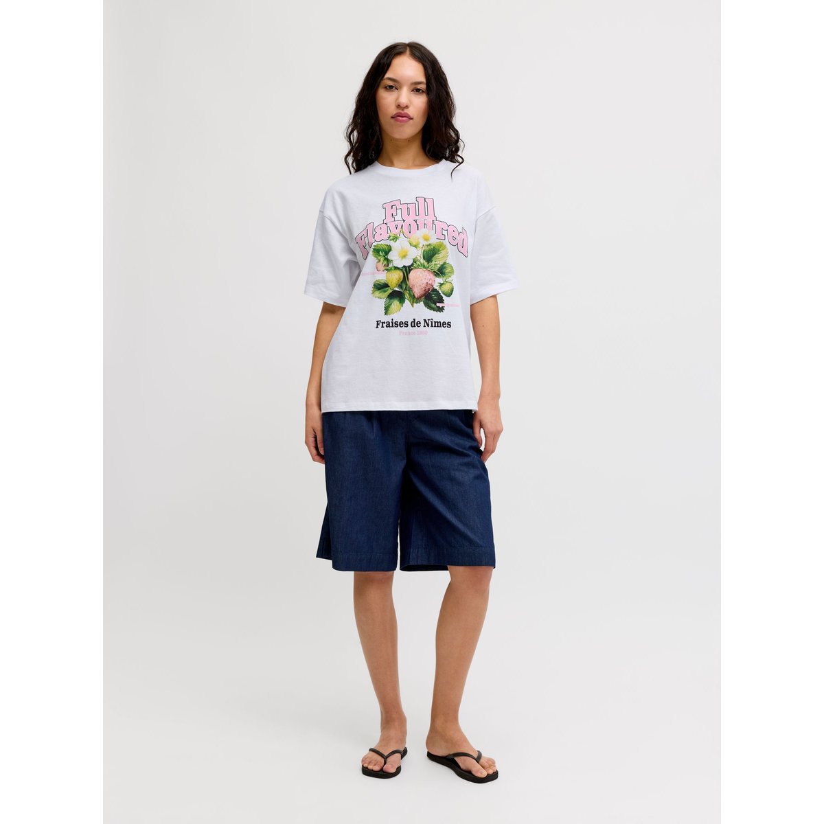 T-Shirt bright white, JJXX