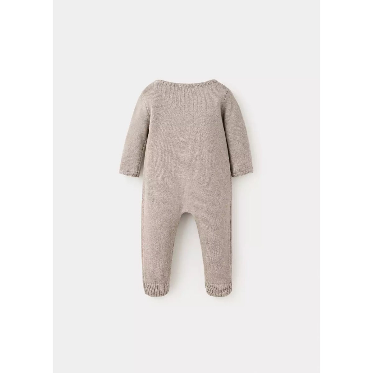 Combinaison cache-cœur marron moyen, MANGO BABY