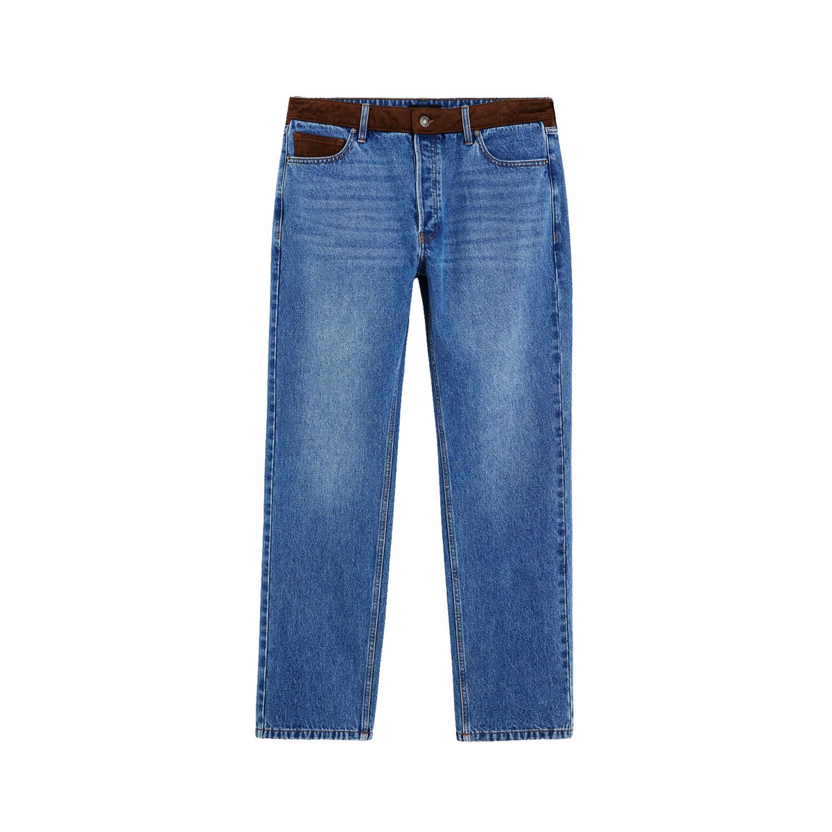 Jean combiné bleu clair, DESIGUAL