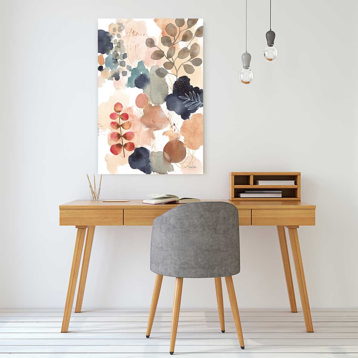 Tableau fleurs Nature et sérénité tableau alu dibond, HEXOA