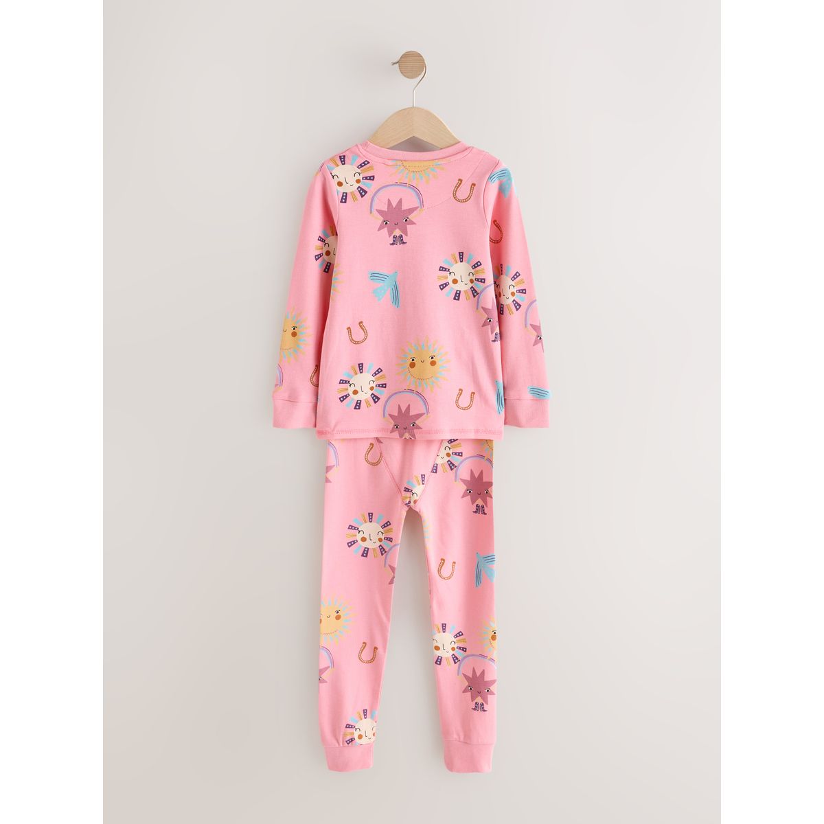 Pyjama douillet, lot de 3 imprimé western rose/jaune, NEXT