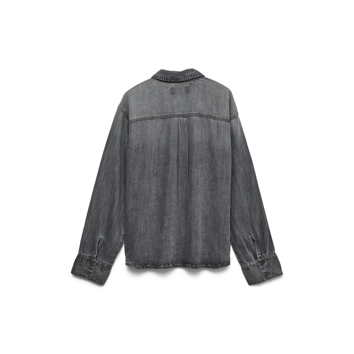 Chemise En Denim medium grey denim, VERO MODA
