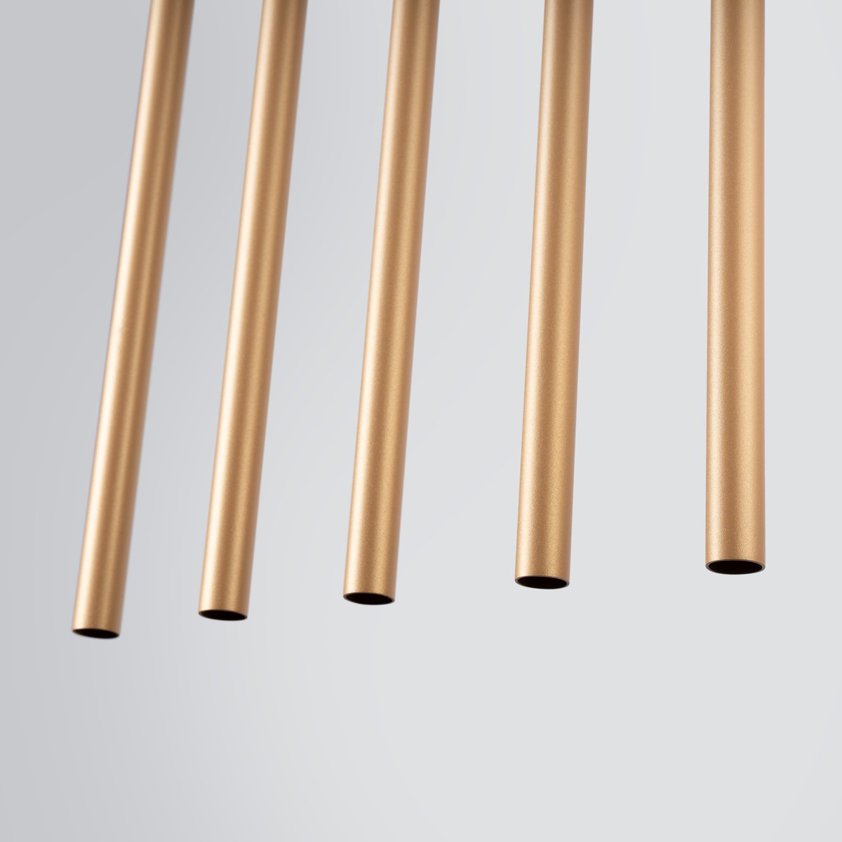 Suspension Acier Doré G9 5 Pastelo Line jaune, EDEN