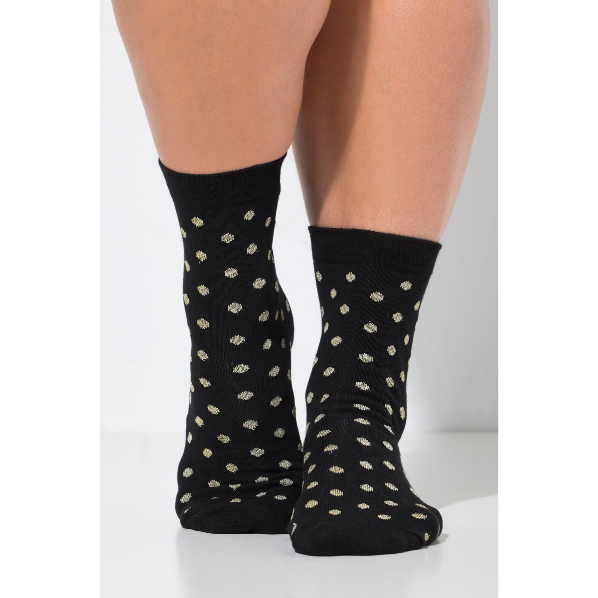 Lot de 3 paires de chaussettes noir, ULLA POPKEN