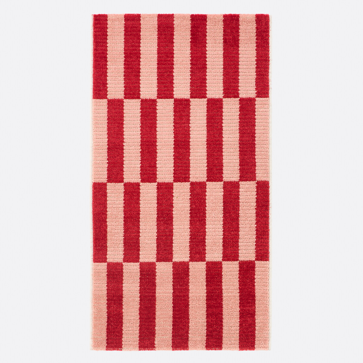 Descente de lit, TABAKA rouge/rose, LA REDOUTE INTERIEURS