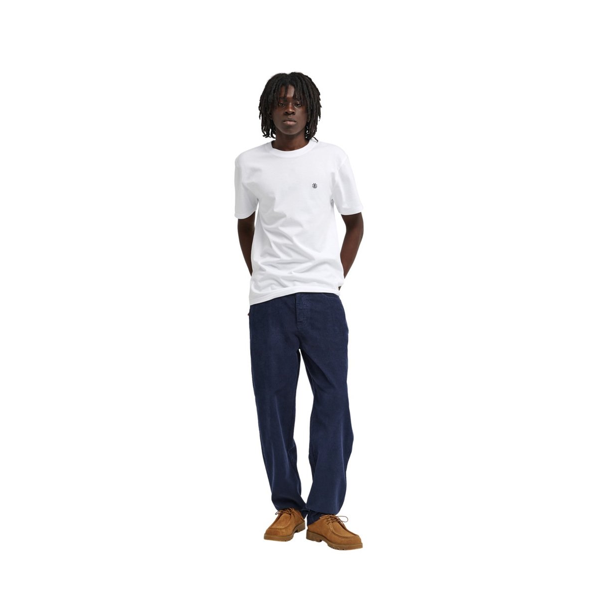 Pantalon RELAX 5 CORDUROY bleu eclipse navy, ELEMENT