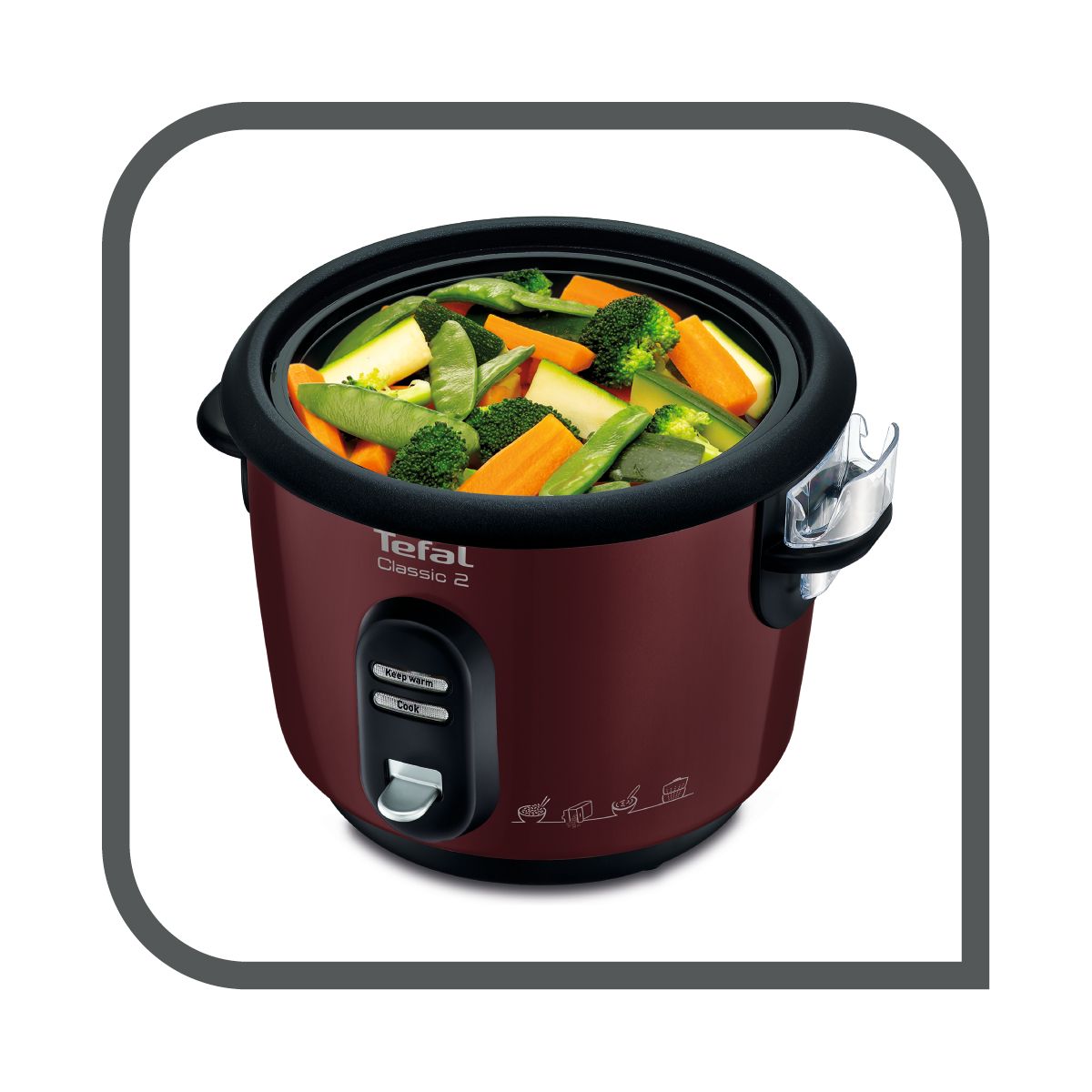 Cuiseur riz RK100570 couleur unique, TEFAL