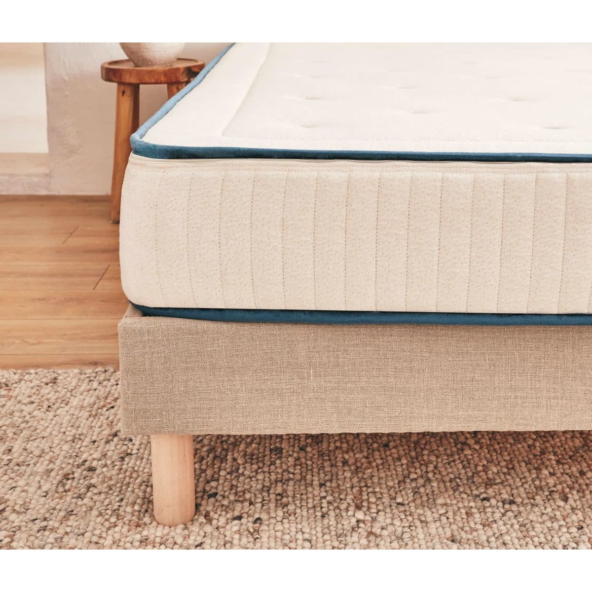 Matelas latex naturel blanc, KIPLI