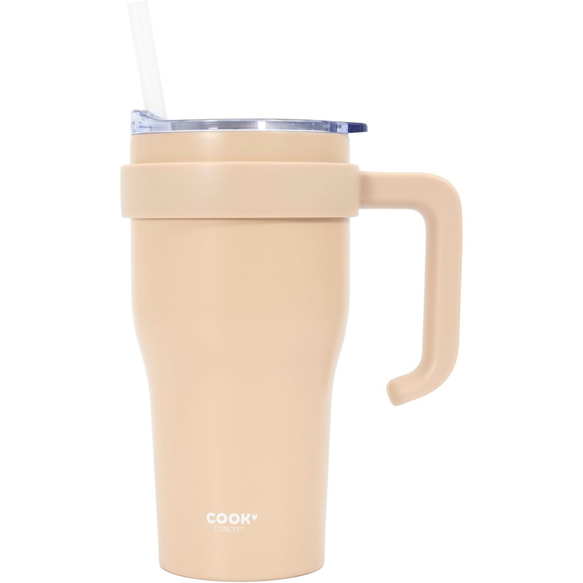 Mug isotherme mini miami uni 600ml couleur aléatoire couleur unique, COOK CONCEPT