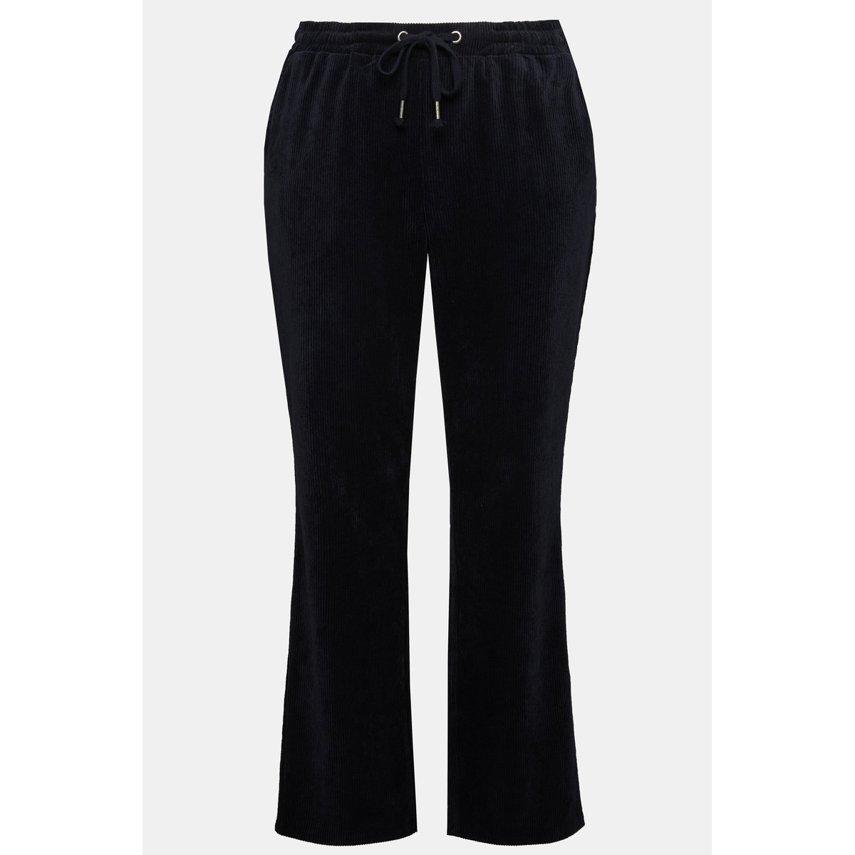 Pantalon en velours côtelé Ruby marine, ULLA POPKEN