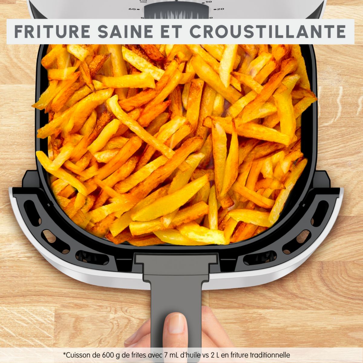 Friteuse sans huile easy fry essential nube EZ130A20 couleur unique, MOULINEX
