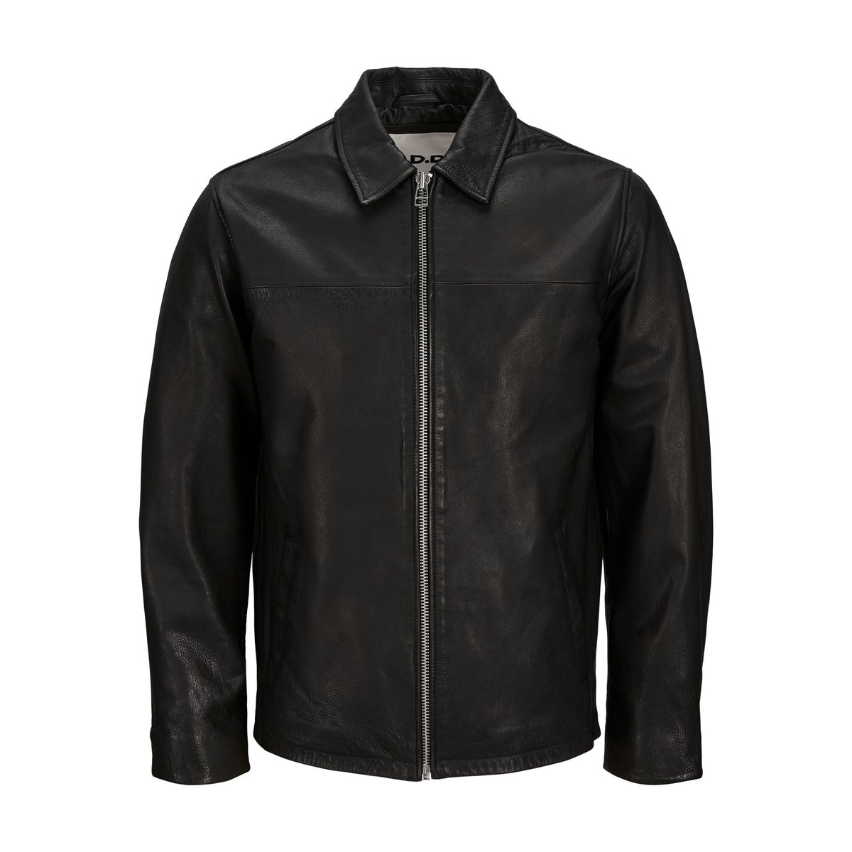 Veste En Cuir black, JACK & JONES
