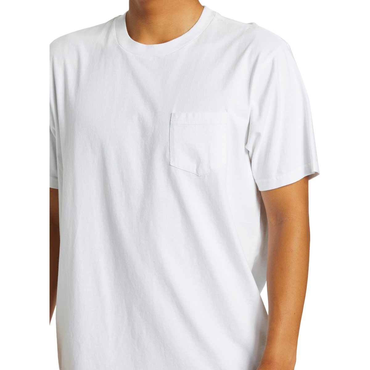 T-shirt avec poche SALTWATER blanc white, QUIKSILVER