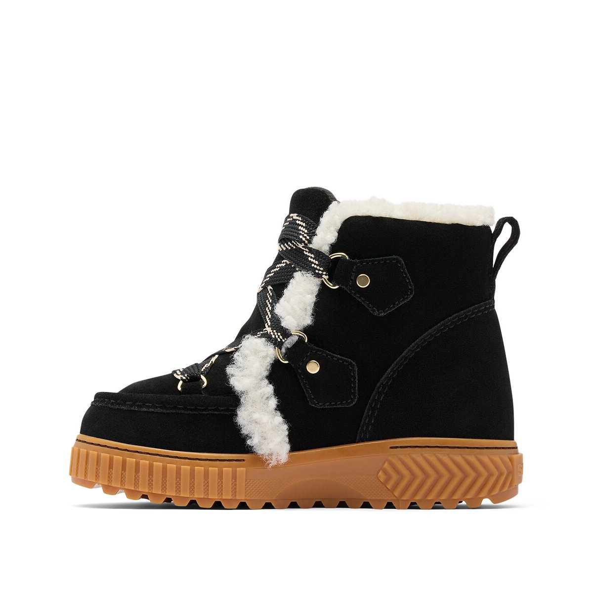 Ona Ave Alpine Plus Waterproof Faux Fur-Lined Ankle Boots black, SOREL