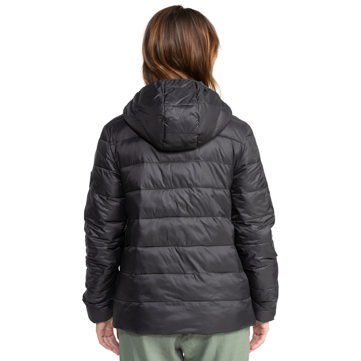 Doudoune à capuche WIND BLISS 2024. noir phantom, ROXY