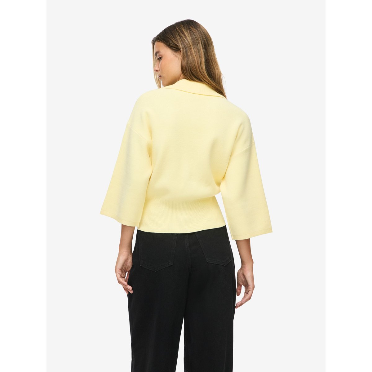 Cardigan jaune - french vanilla1, NOISY MAY