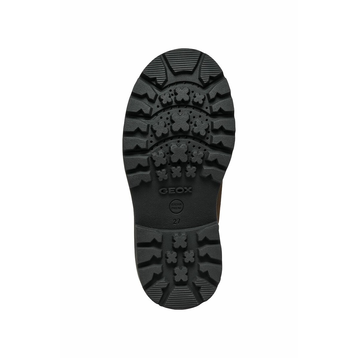Boots chelsea en cuir Shaylax marron foncé, GEOX