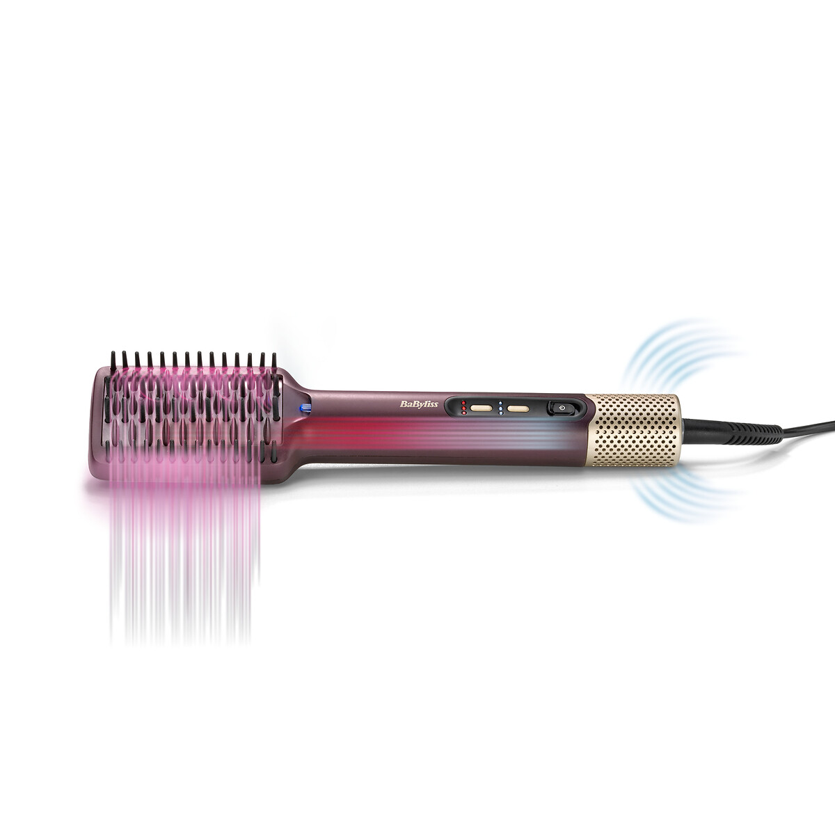 Air Power Smooth Warmluftbürste braun, BABYLISS