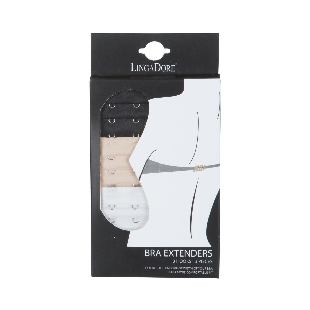 ACCESSOIRES Extension de S-G (3 Crochets) mix, LINGADORE