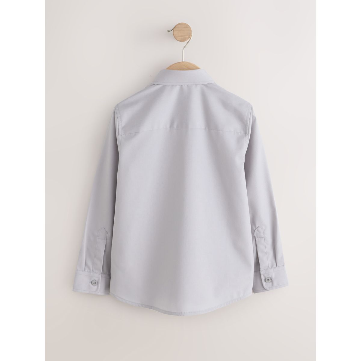 Chemise d'école à manches longues, lot de 2 gris, NEXT