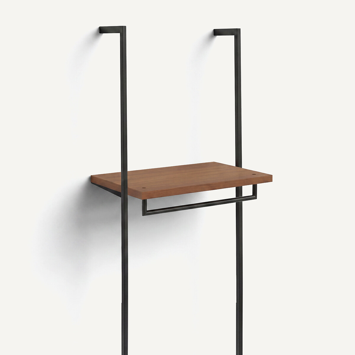 Barre de penderie L60cm métal, Johanez noir, AM.PM