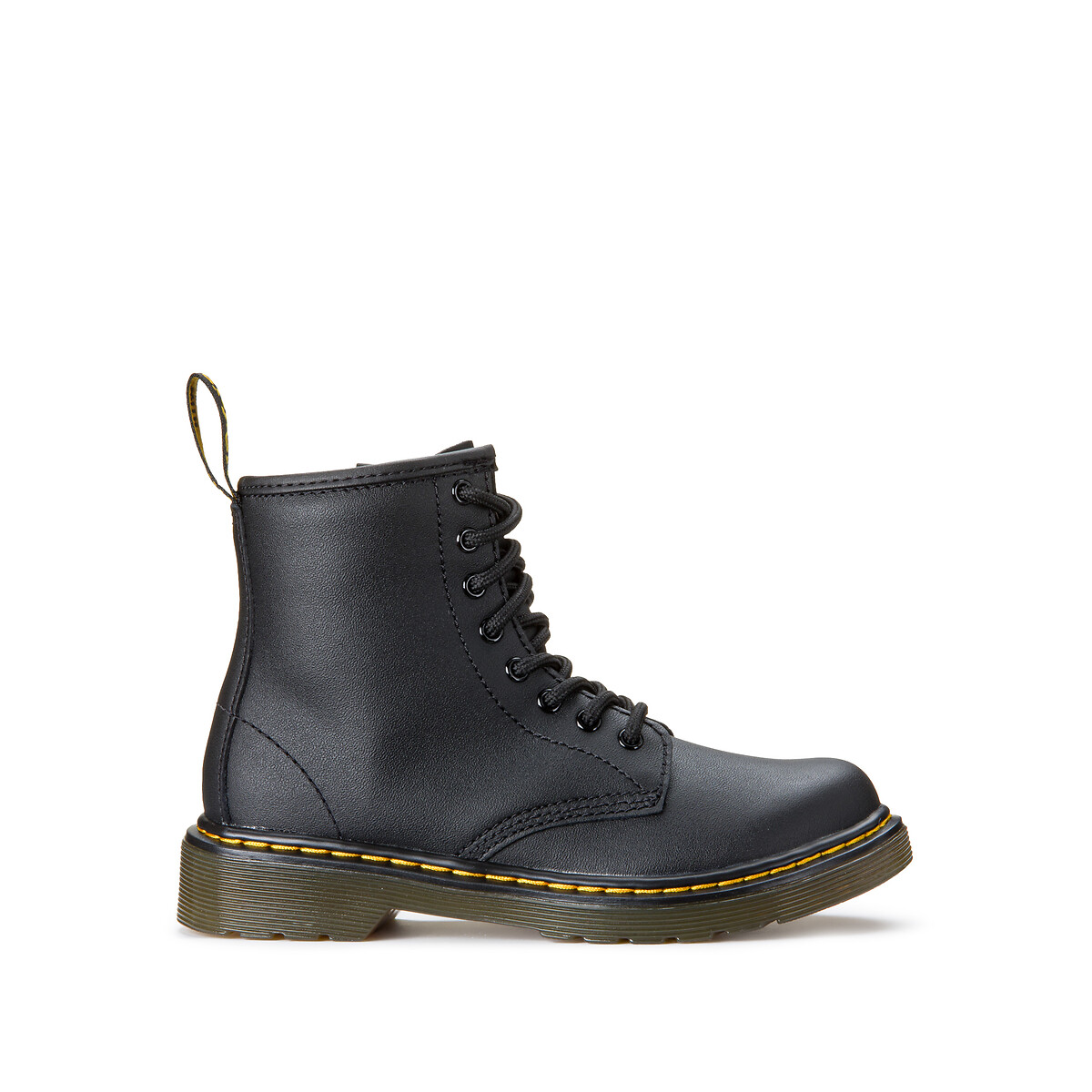 Kids Junior 1460 Ankle Boots in Softy T Leather black, DR. MARTENS