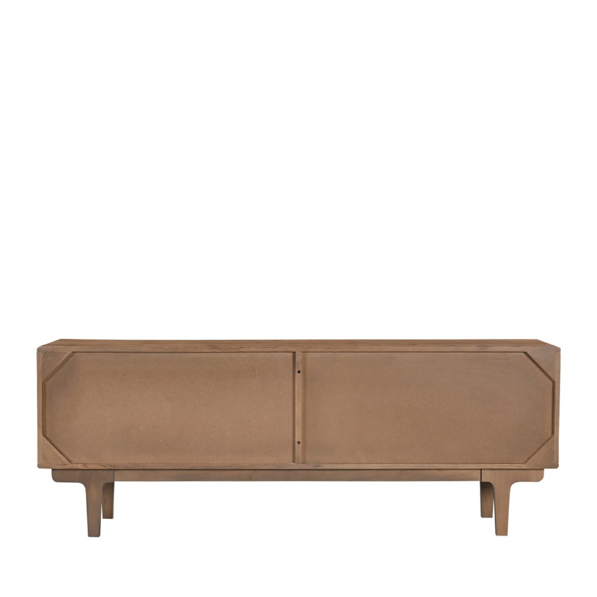 Meuble tv 4 portes en bois massif L150cm- BOGOR bois, DRAWER