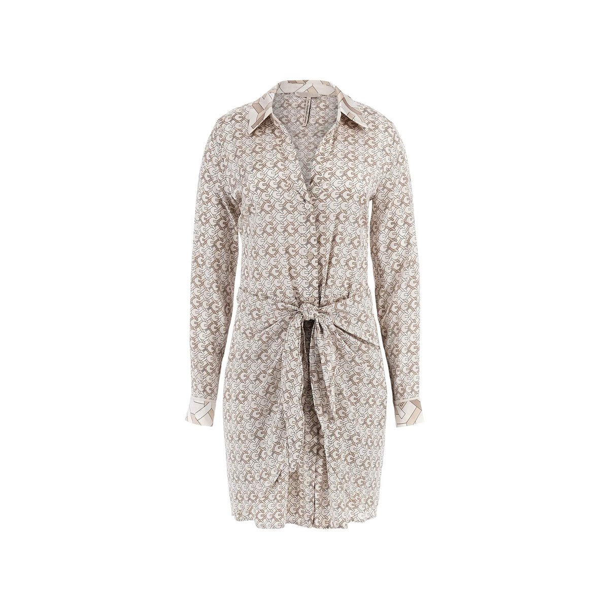 Mini Robe Imprimé All-Over beige multi, GUESS
