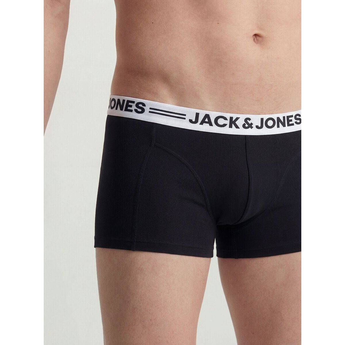Confezione da 5 boxer nero/bianco, JACK & JONES