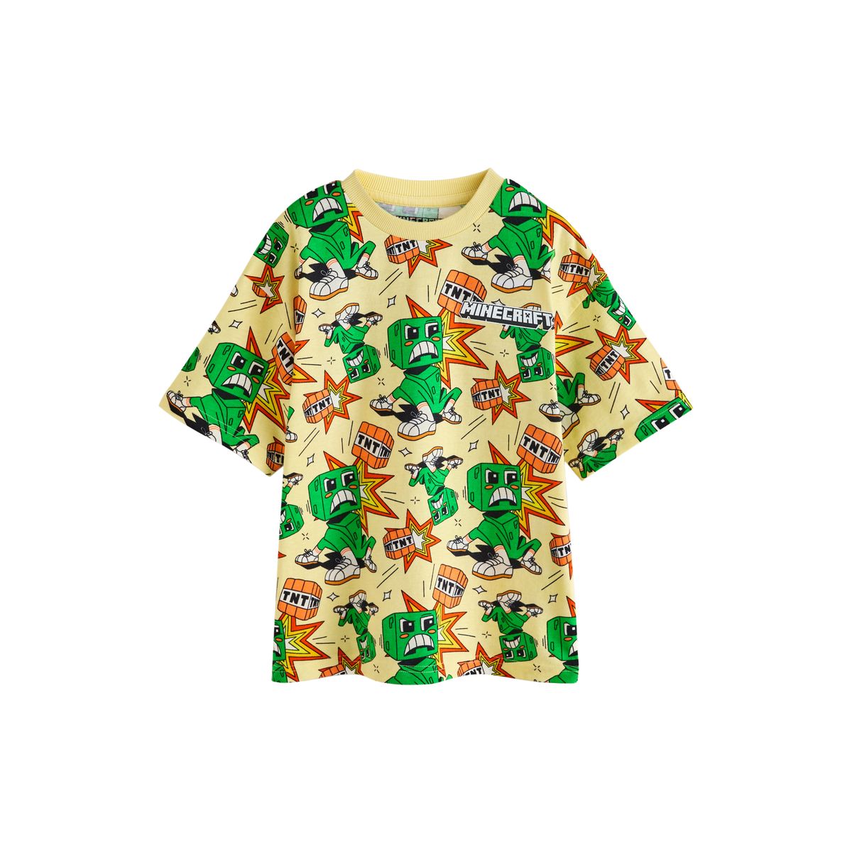 T-shirt minecraft, lot de 2 bleu/jaune, NEXT
