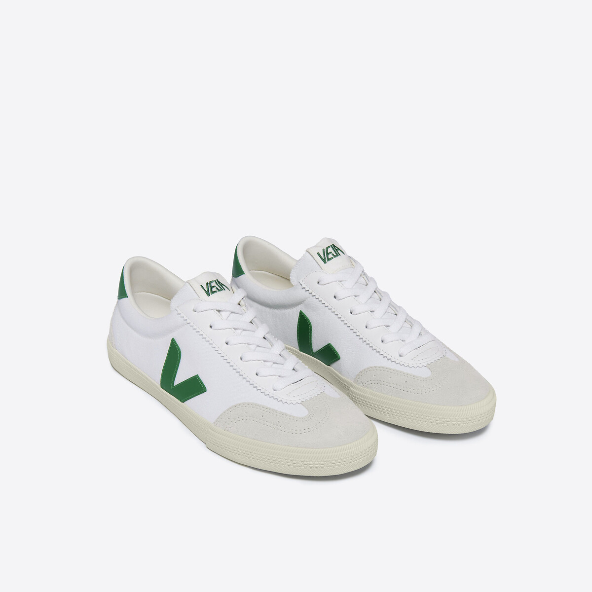 Baskets Volley blanc/vert, VEJA