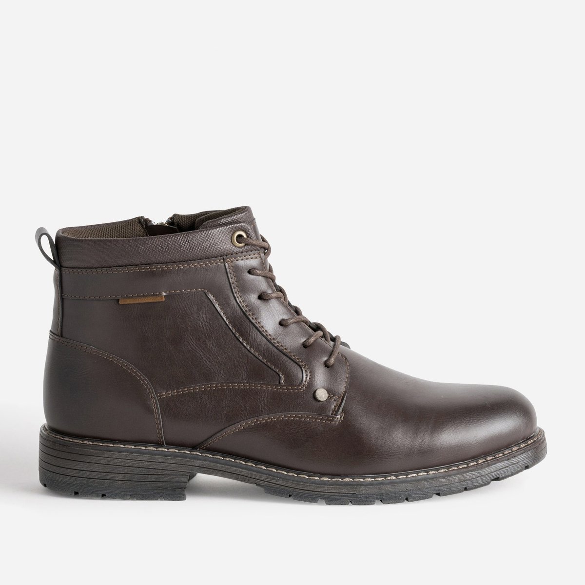 Boots LOUCAS marron fonce, ERAM